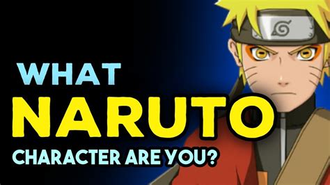 Which Naruto Character Are You Youtube