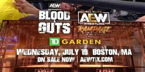 Aew Confirms Blood And Guts For This July In Boston Wwe News Wwe
