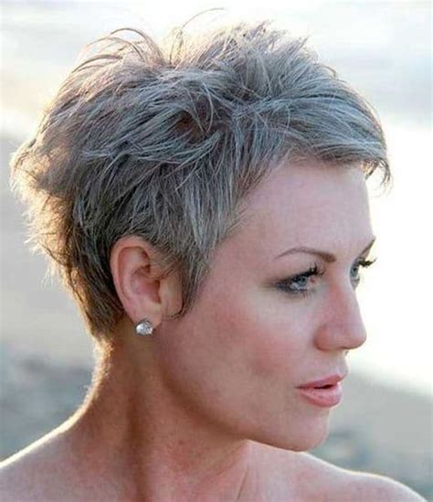Older Woman Pixie Hair Cut Short Hairstyle Trends The Short Hair