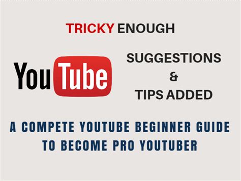 Complete Youtube Guide For Beginners To Become Pro