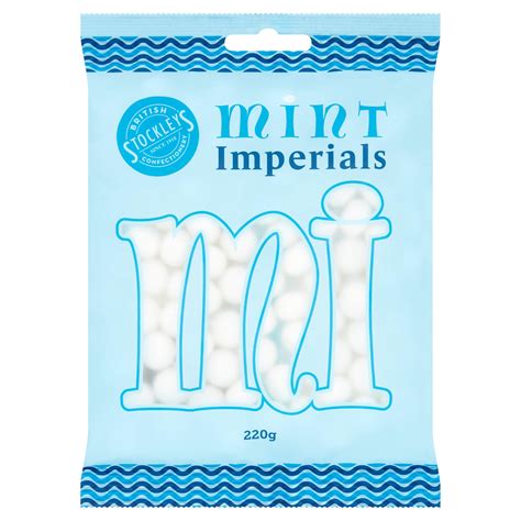 Stockleys Mint Imperials 220g Sweets Iceland Foods