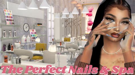 The Sims 4 The Perfect Nails And Spa Tour Furniture Cc Folder And Cc