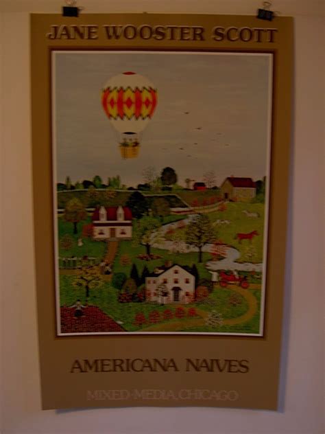 Vintage Poster By Jane Wooster Scott A World In Bloom American Naives