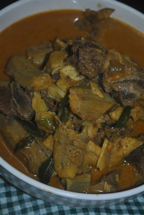 Gulai batang pisang warisan turun temurun orang utara. PATYSKITCHEN: GULAI TULANG PISANG MUDA