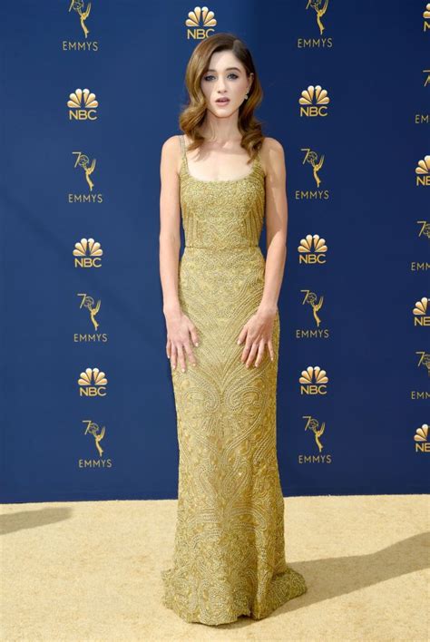 Los Angeles Ca September 17 Natalia Dyer Attends The 70th Emmy