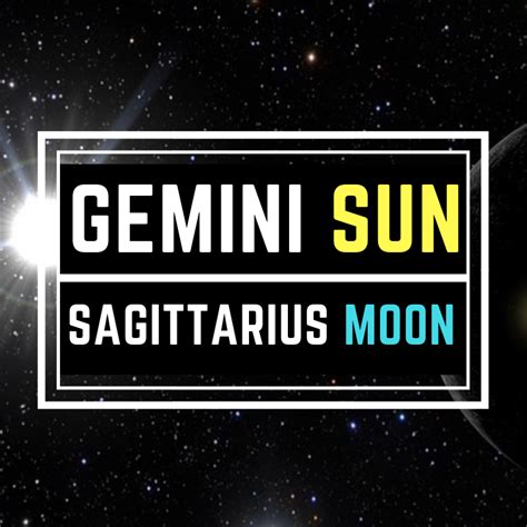 Born with the moon in cancer you are likely to have an innate need to nurture, support and protect. Gemini Sun Sagittarius Moon Personality | astroligion.com
