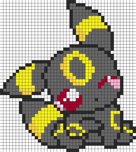 Cool Pixel Art Pixel Art Pokemon Facile Evoli 31 Idées Et Designs