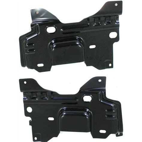 Front Left And Right Bumper Bracket Set For 2009 2014 Ford F 150 2pc