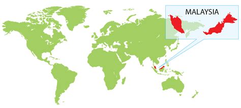 Malaysia On World Map Zip Code Map