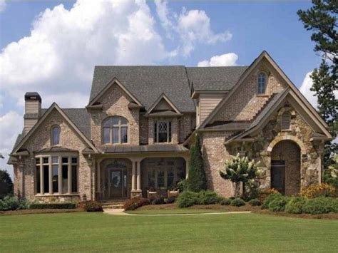 Formal lr with vaulted ceilings. Brick House Exterior Designs Brick French Country House ...