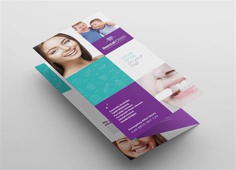 Dental Clinic Tri Fold Brochure Template In Psd Ai And Vector Brandpacks