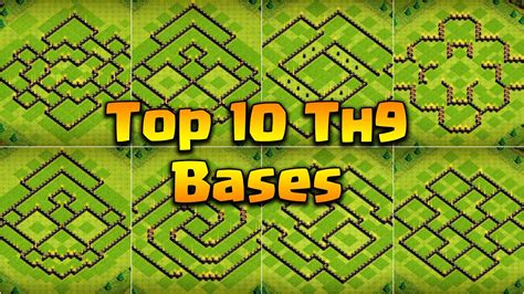 Top 10 Best Town Hall 9 Th9 Trophyhybrid Base 2020 With Copy Links