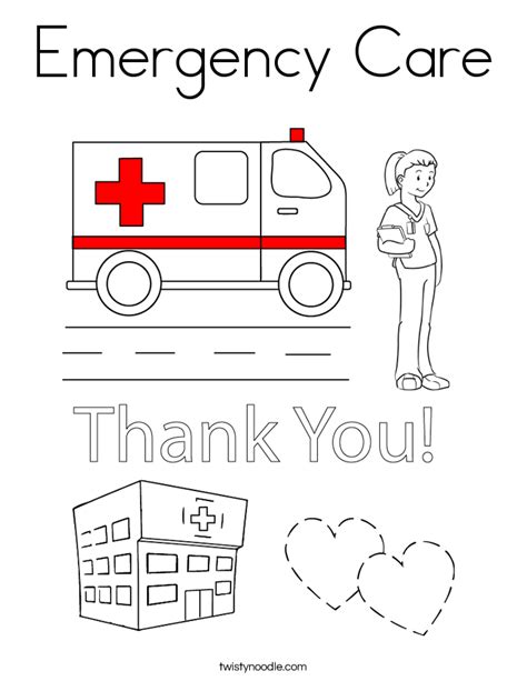 Https://tommynaija.com/coloring Page/ambulance Thank You Coloring Pages