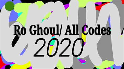 These are the most modern codes, redeem them to get a few yens. funcionando All Codes/RO-GHOUL 2020 - YouTube