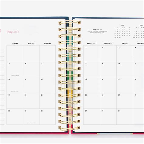 12 Month Dated Appointment Book With Complete Business Organizer