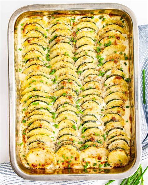 Zucchini Potato Bake Craving Home Cooked