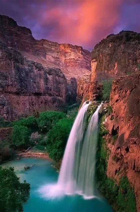 Havasu Fallsgrand Canyon Arizona Usa Havasu Falls Places To Visit Beautiful Places