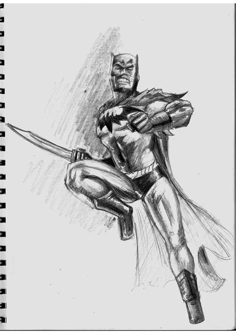 Batman Sketchdoodle By Mattcrossley On Deviantart