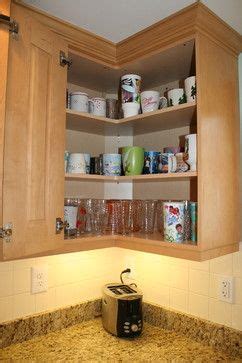 The only problem is loosing counter space. Easy Reach Upper Kitchen Cabinet Corner Wall Cabinet ...