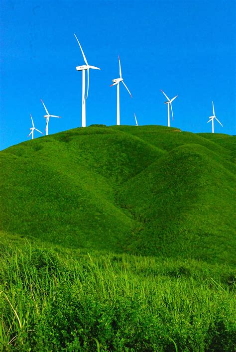 Hd Wallpaper Windmills On Hill Wind Turbine Energy Sky Wind