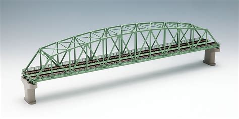 Tomytec 3222 N Double Track Curved String Large Truss Iron Bridge