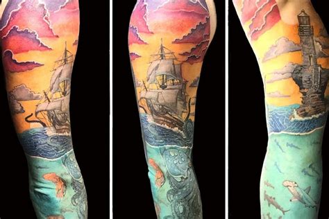 Aggregate More Than 69 Underwater Tattoo Sleeve Thtantai2