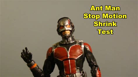 Ant Man Shrinking Stop Motion Test Youtube