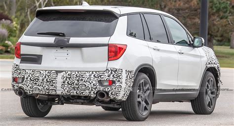 2023 Honda Passport Spied With A More Rugged Look Carscoops
