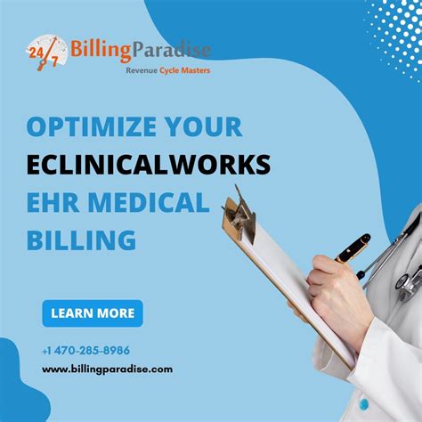 Eclinicalworks Ehr Medical Billing Services By Billing Paradise May