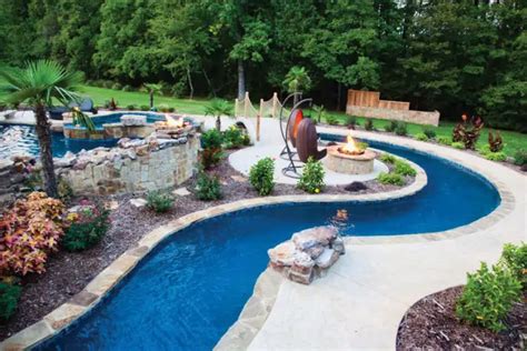 Project Highlight Lazy River Pool Luxury Pools Outdoor Living