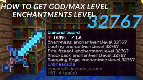 Mar 30, 2021 · the max level of enchantment for sharpness is level five. How to Get GOD/MAX Level Enchantments Level 32767 in Minecraft (No Mods or Add-ons!) - YouTube