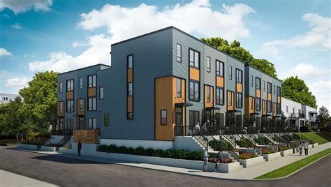 Modern Row Houses To Go Up Near Museum District Scotts