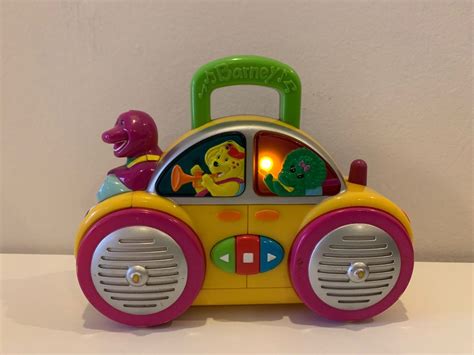 Barney Musical Car Radio Hobbies And Toys Toys And Games On Carousell