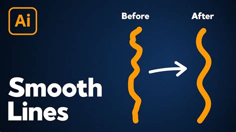 How To Draw Smooth Lines Using The Paintbrush Tool In Illustrator Youtube