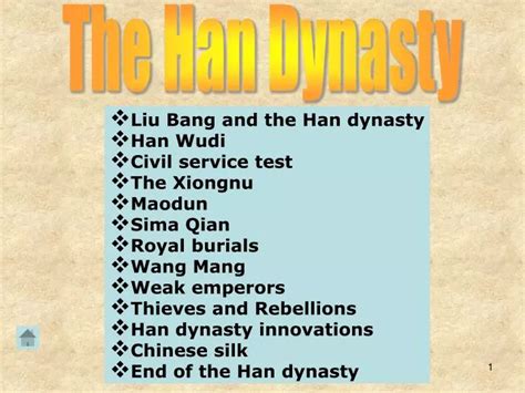Ppt The Han Dynasty Powerpoint Presentation Free Download Id2420965