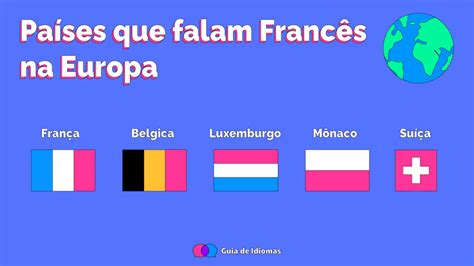 Conheça Todos os Países que Falam Francês no Mundo Guia de Idiomas