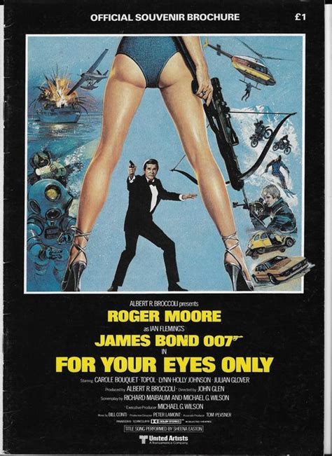 James Bond For Your Eyes Only Roger Moore Original Catawiki