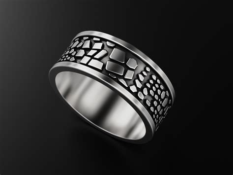 Wedding ring 027 New 3D print model | CGTrader
