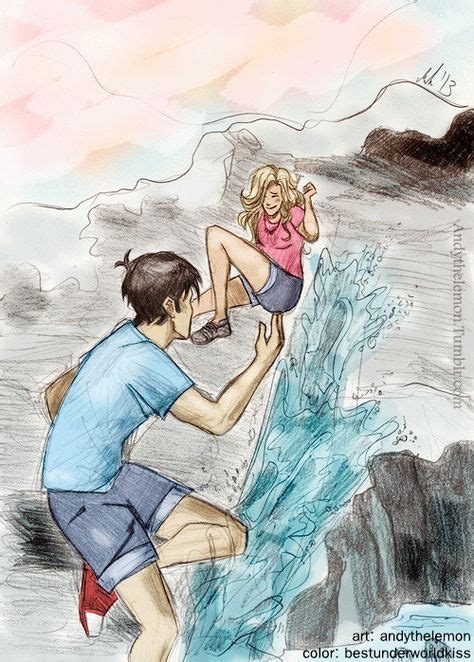 Percy Jackson And Annabeth Chase The Best Underwater Kiss Of All Time