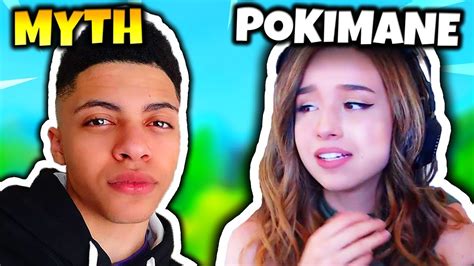 MYTH REPLACES POKIMANE WITH NEW GIRL CONFIRMED Fortnite Daily Funny