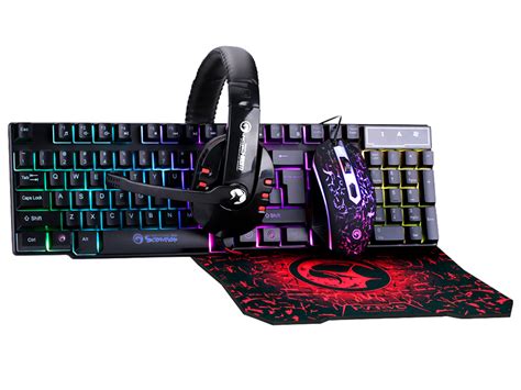 Marvo Cm370 4 In 1 Gaming Combo Keyboard Mouse Headset Mousepad