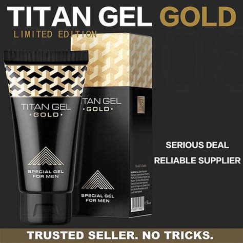 K764 100 Original Russian Titan Gel Gold Intimate Gel Sex Products For