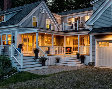 49 great backyard landscaping ideas. Cape Cod Porch Home Design Ideas, Renovations & Photos