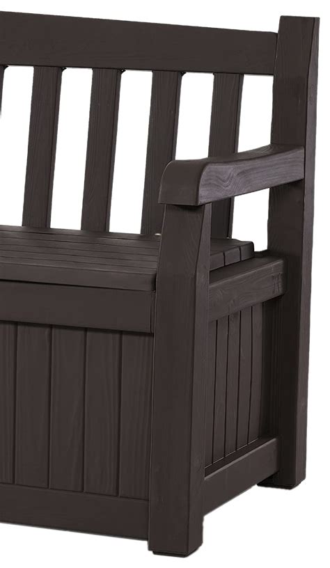 The eden garden bench is an attractive piece of furniture that seats two adults and doubles as a lockable deck box… keter | eden storage bench | creating amazing spaces javascript seems to be disabled in your browser. Keter Eden 70 Gal All Weather Outdoor Patio Storage Bench ...