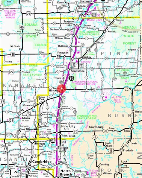 Highway 61 Minnesota Map Secretmuseum