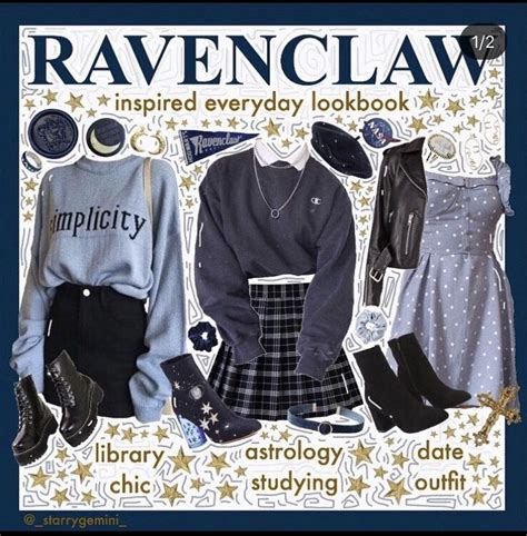 Pin By Sam On Ravenclaw Ravenclaw Outfit Harry Potter Outfits Ravenclaw