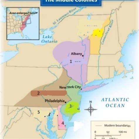 Map Of New York Colonies Map