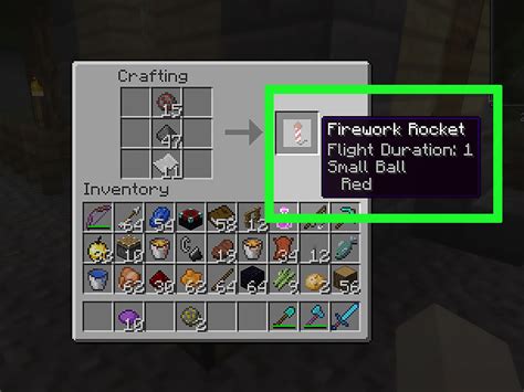 How to make fireworks in minecraft 1 16. How To Make A Firework Rocket In Minecraft in 2020 (With ...