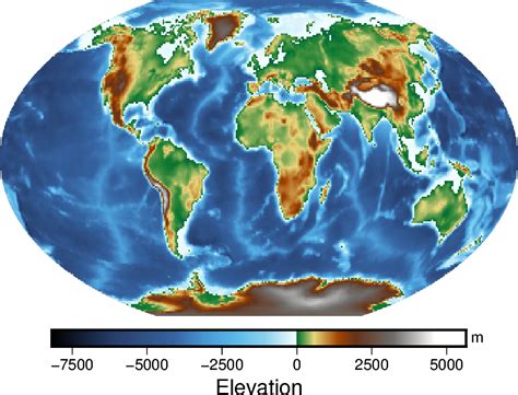 Plotting Earth Relief — Pygmt