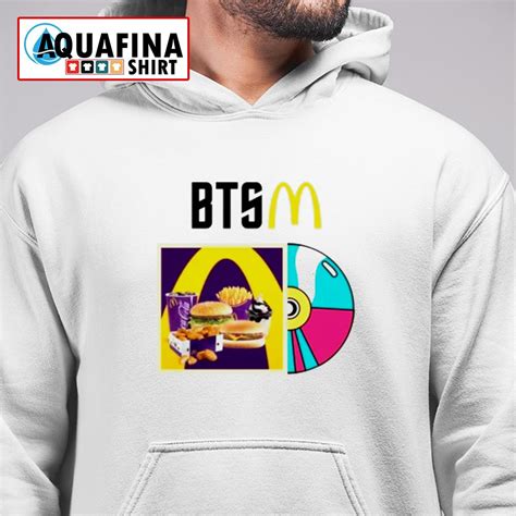 Mcdonald's and bts are partnering on a new meal. The BTS Meal Army Mcdonalds shirt - Aquafinashirt